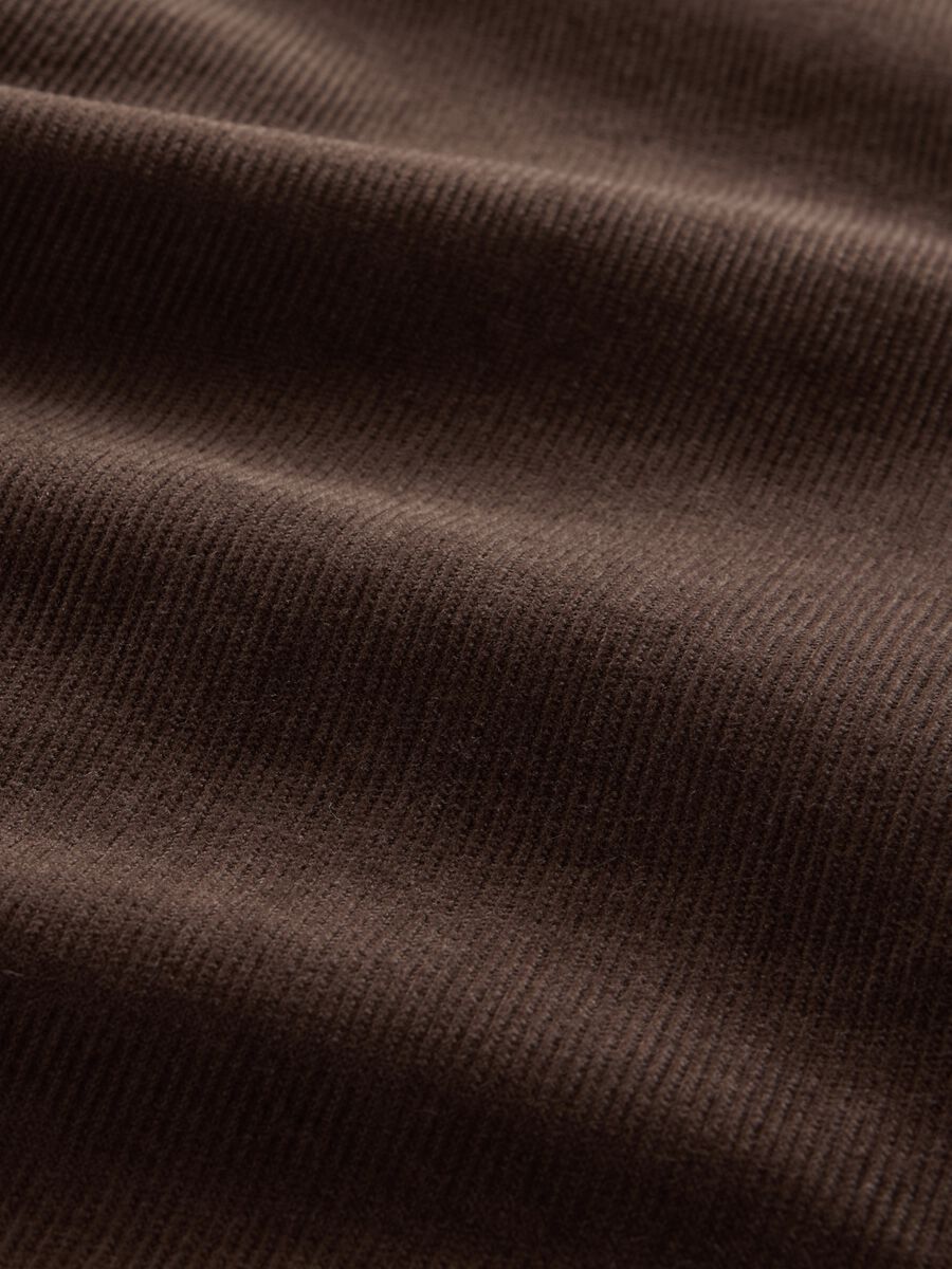 Straight-fit trousers in stretch corduroy Man_5