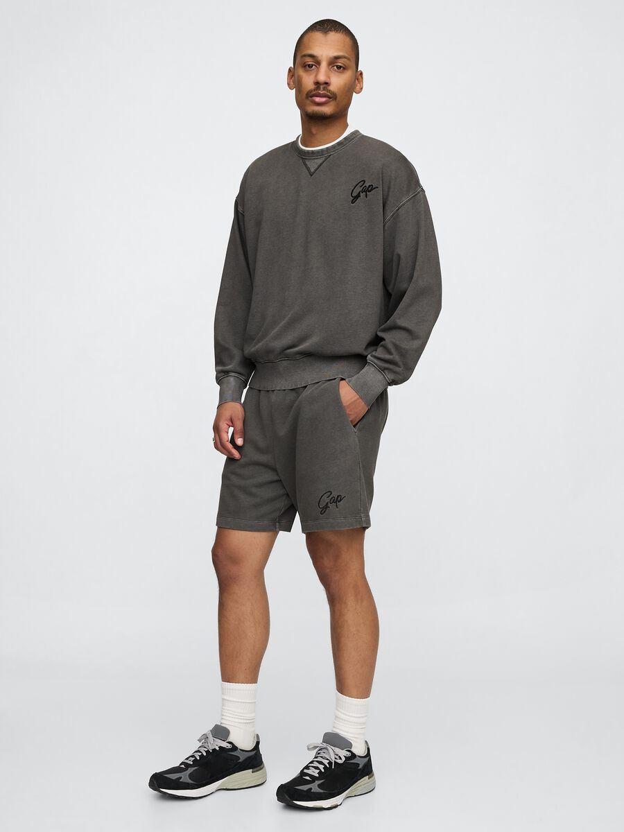 Shorts grigi Gap in misto cotone Uomo_0