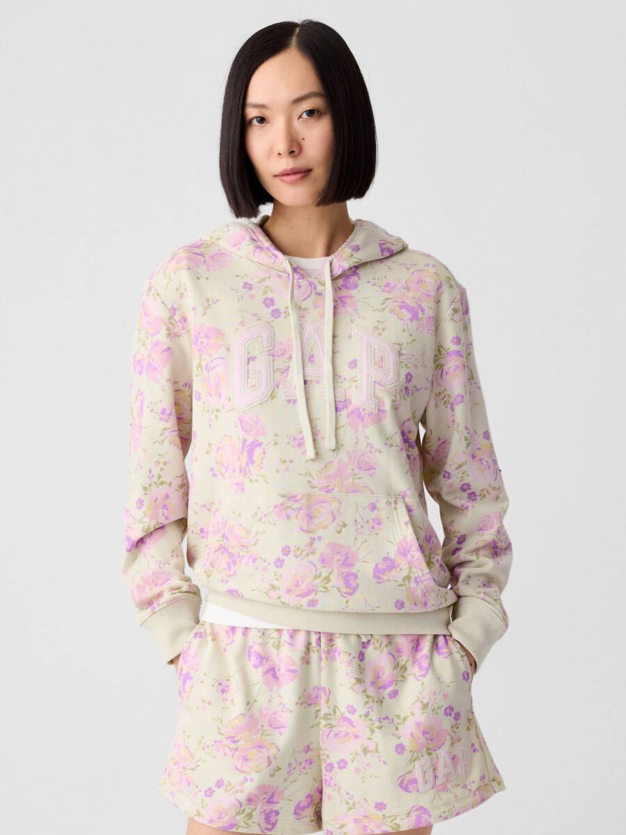 GAP x LoveShackFancy Felpa con cappuccio Donna_0