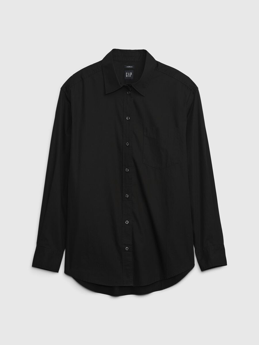 Camicia oversize in cotone Donna_3
