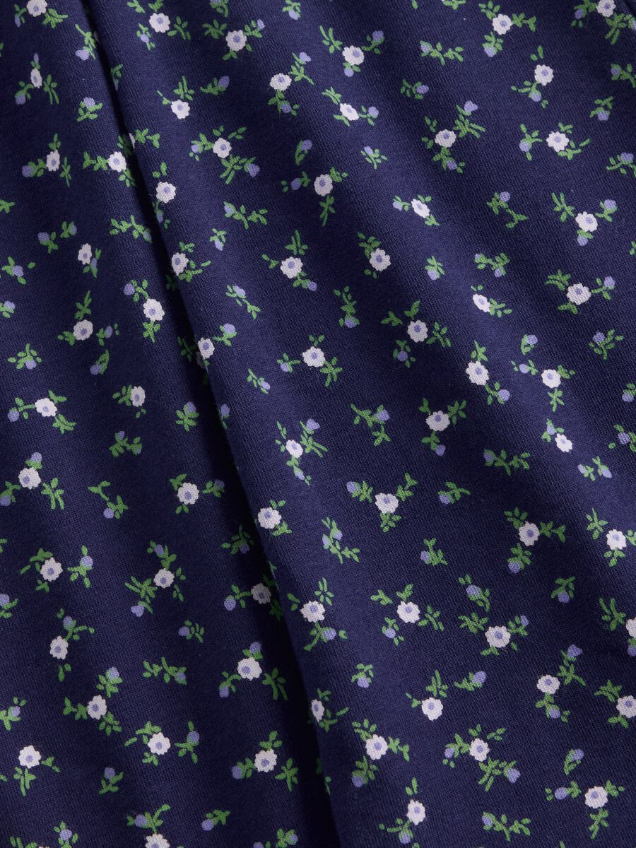 Leggings blu elasticizzati Bambina_4