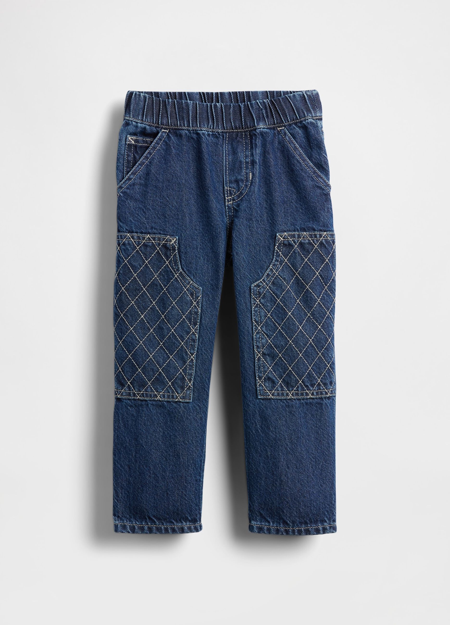 Pantaloni blu in denim per bambino_1
