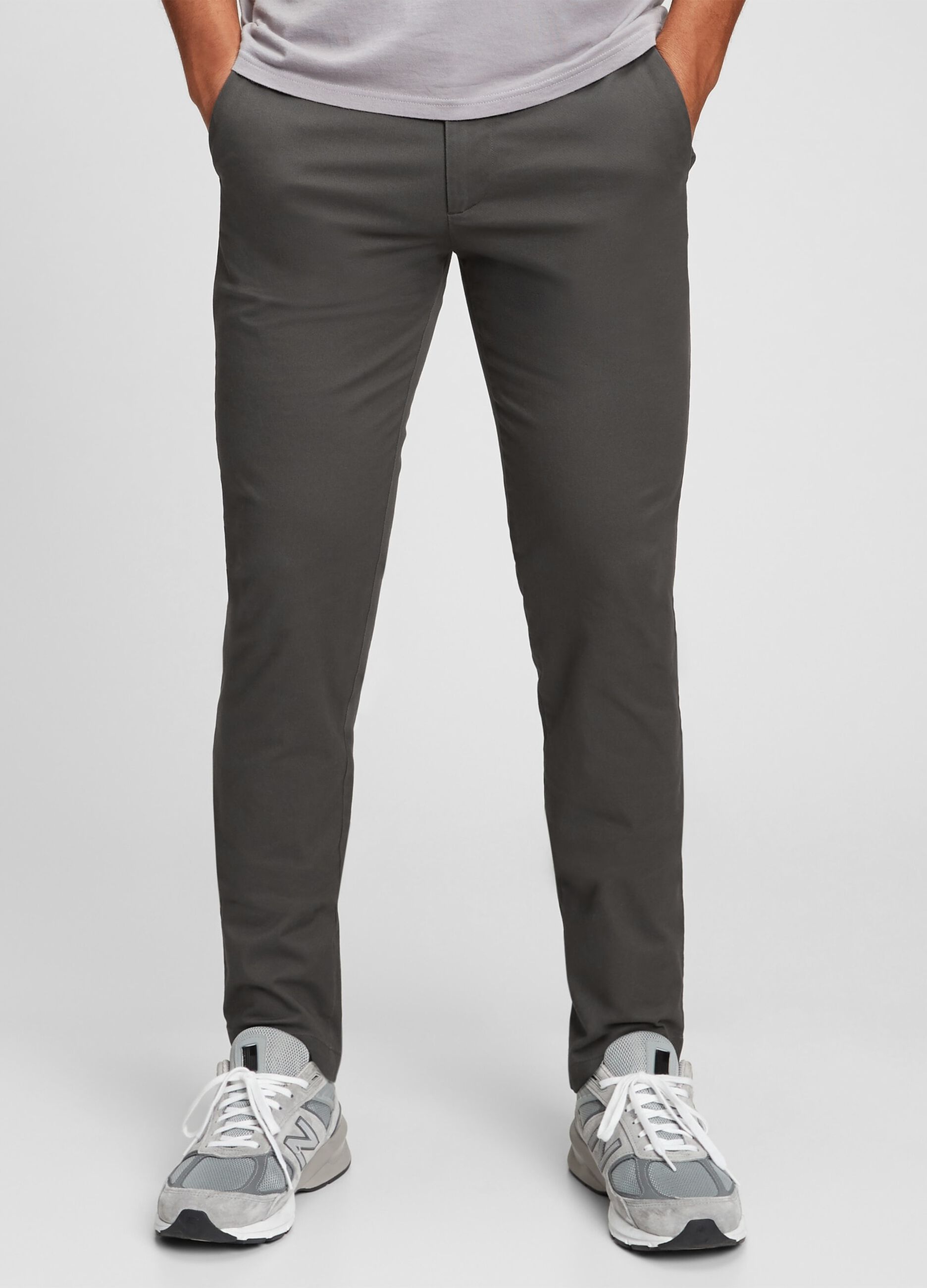 Pantaloni skinny fit in cotone stretch