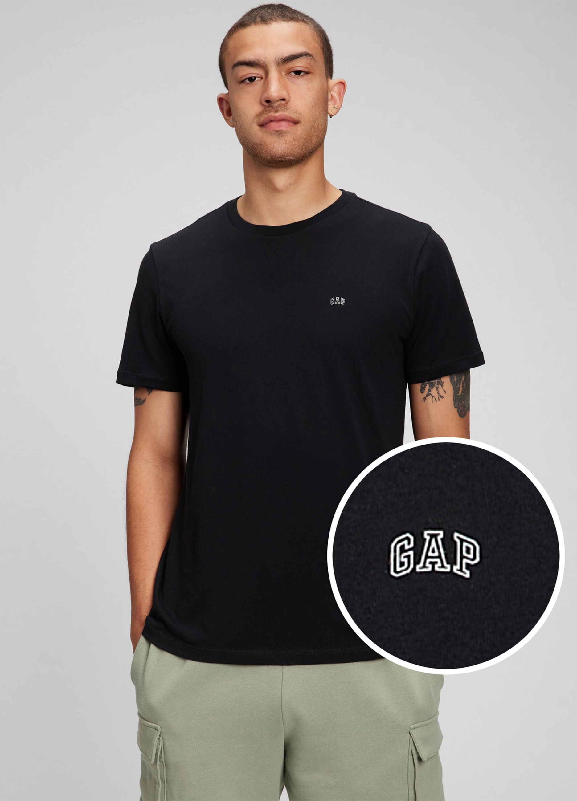 Two-pack T-shirts with embroidered logo_2