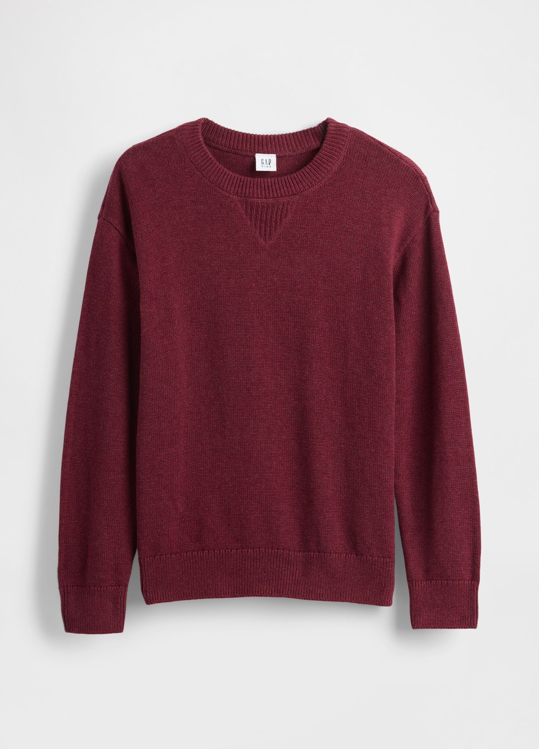 Maglione rosso in cotone_3