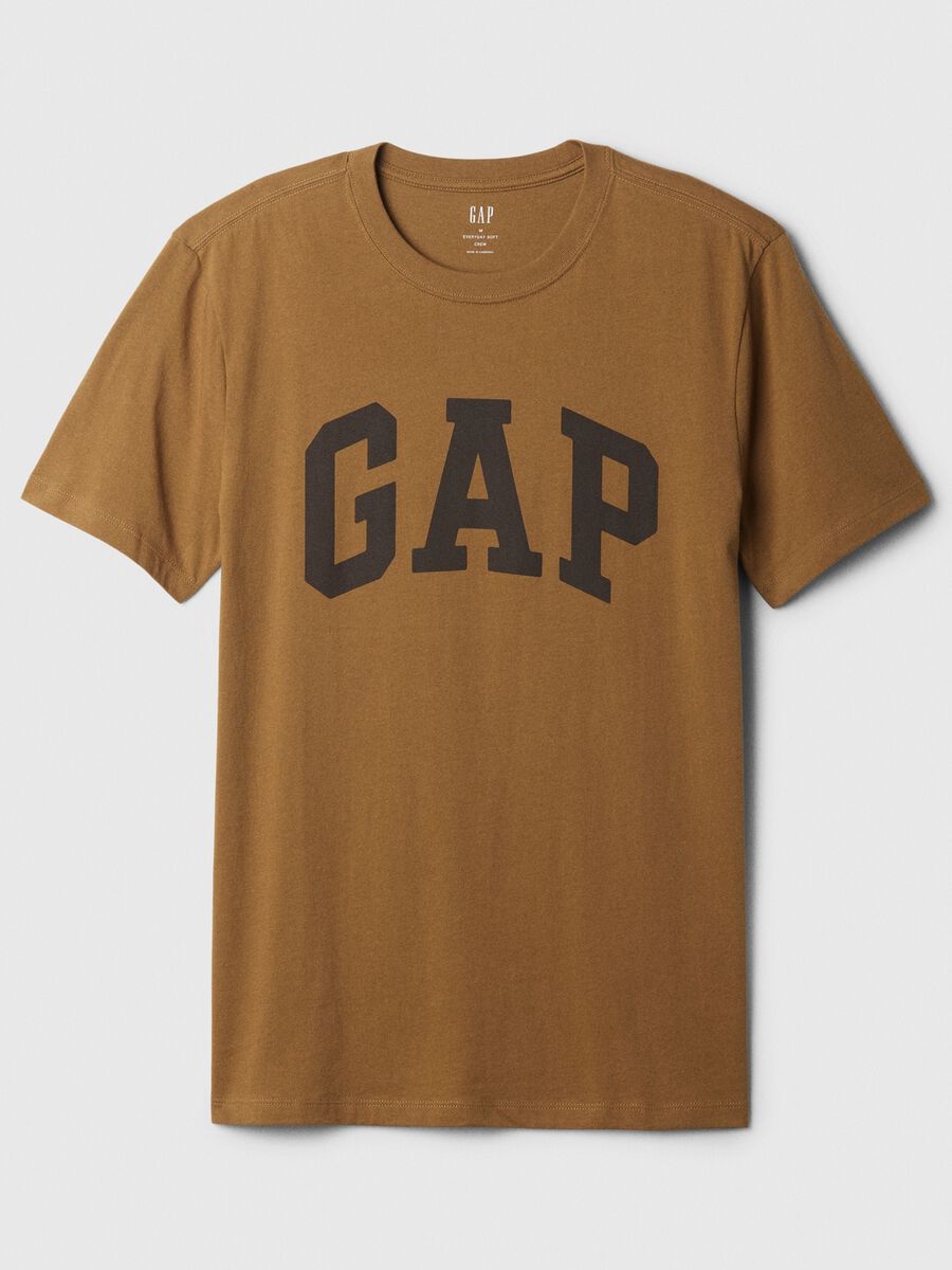 T-shirt in cotone con stampa logo Uomo_3