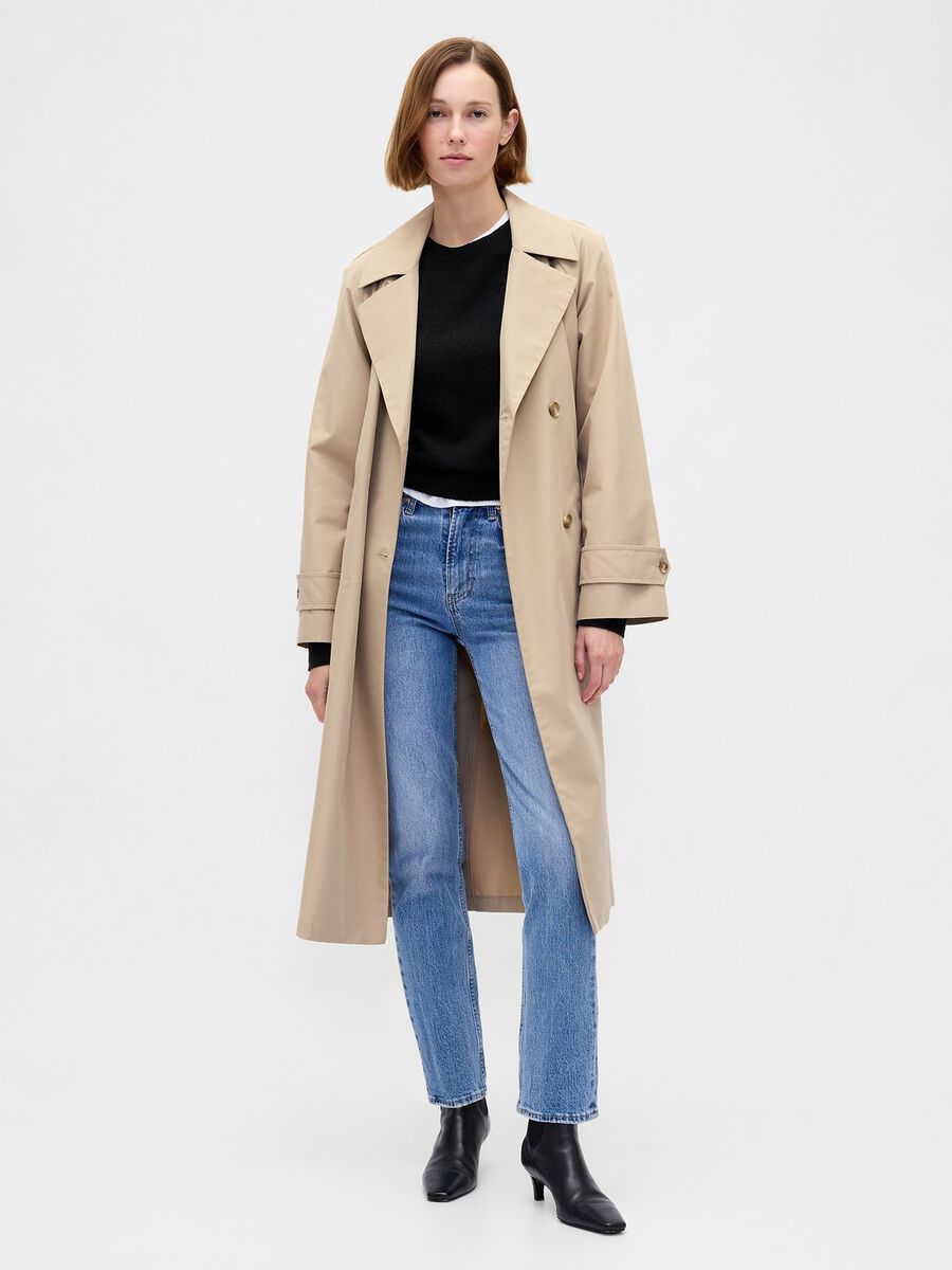 Maglione nero in misto cotone e acrilico Donna_2