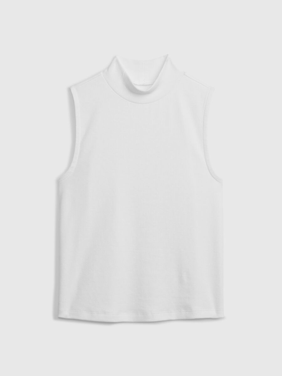 Tank top with mock neck Woman_5