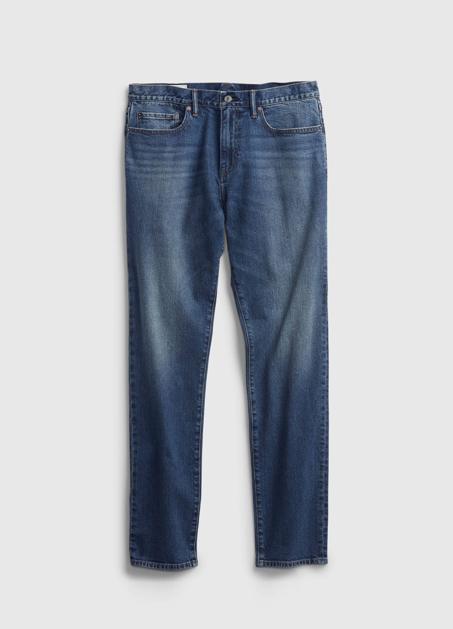 Five-pocket,straight-fit jeans