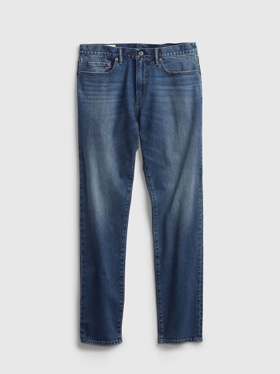 Jeans straight fit cinque tasche Uomo_2