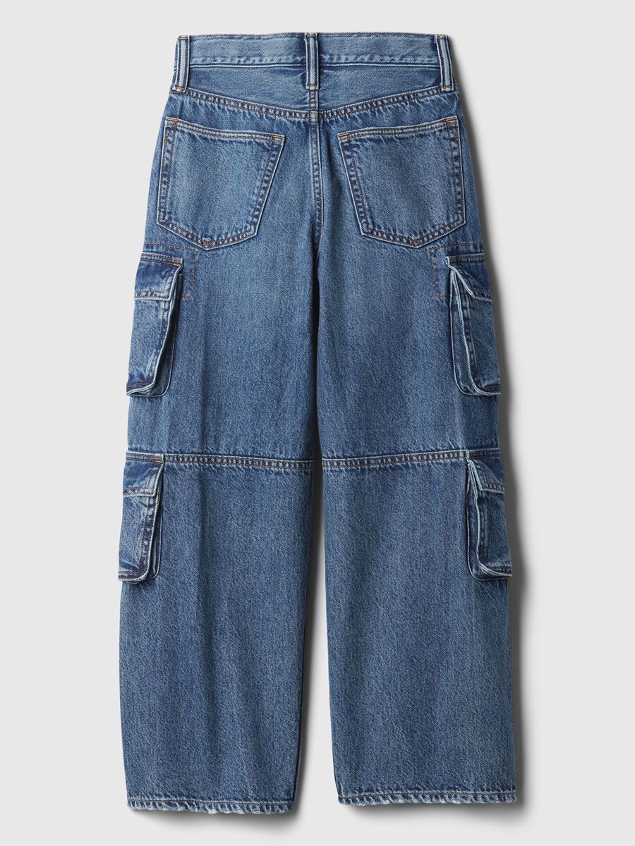 Jeans baggy fit modello tasconato Bambino_4