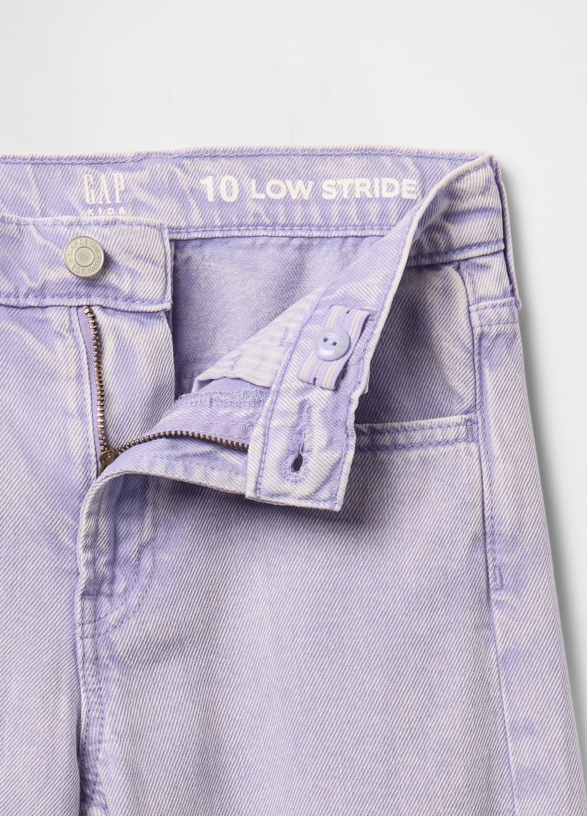 Jeans lilla wide leg in cotone e Lyocell_4