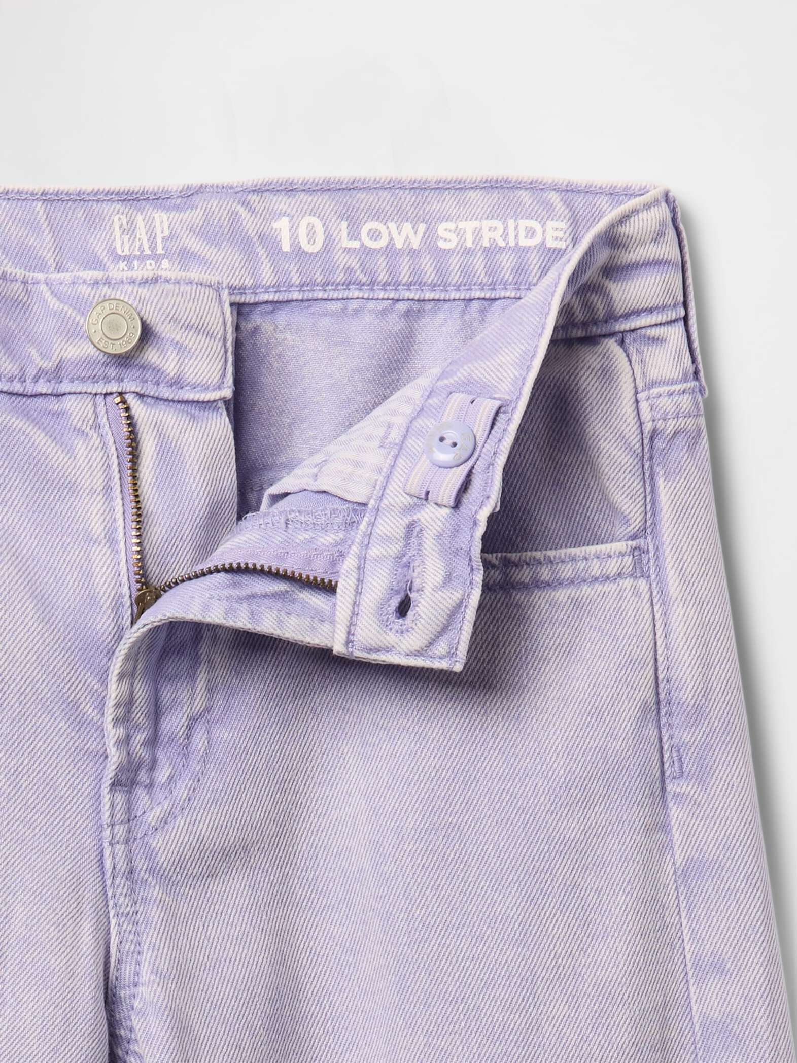 Jeans lilla wide leg in cotone e Lyocell_4
