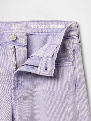 Jeans lilla wide leg in cotone e Lyocell_4