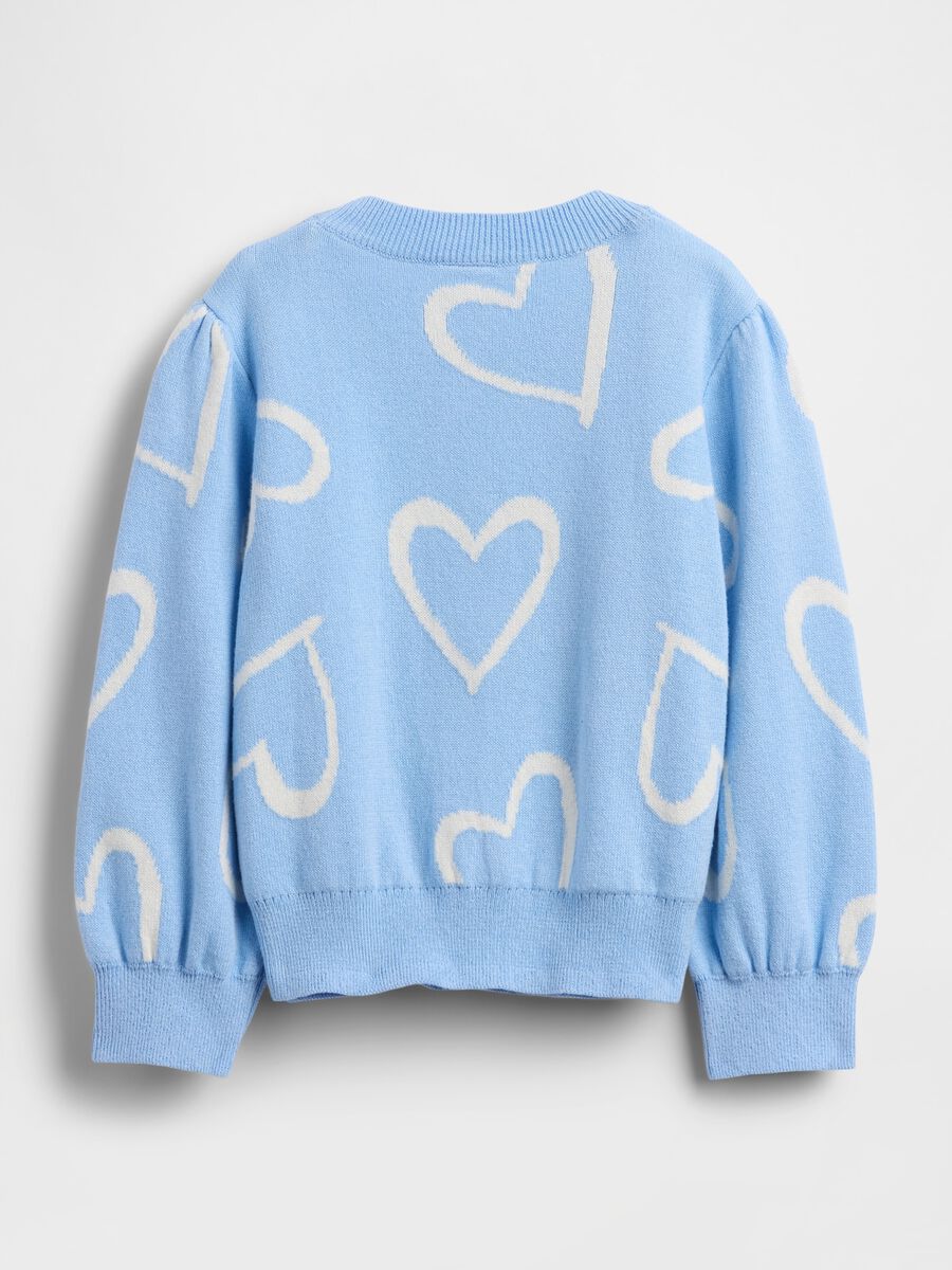 Blue cotton jumper for girls Baby Girl_1