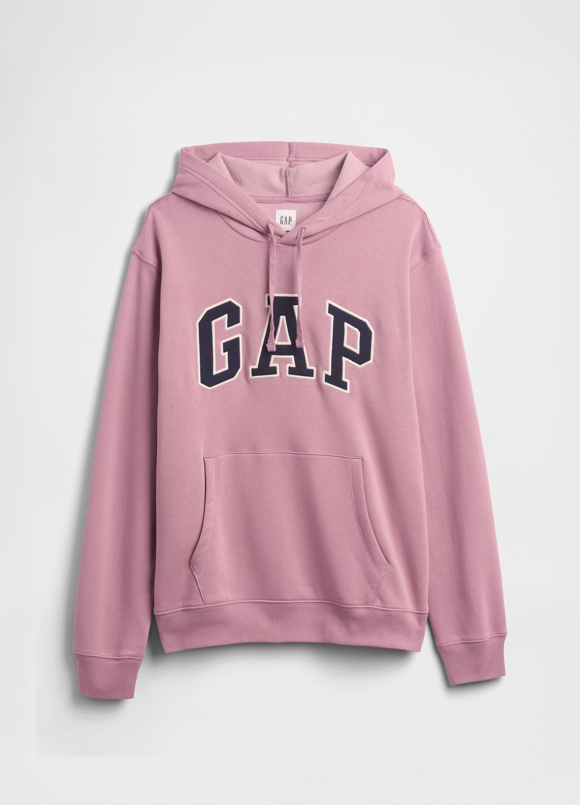 Felpa con cappuccio e logo