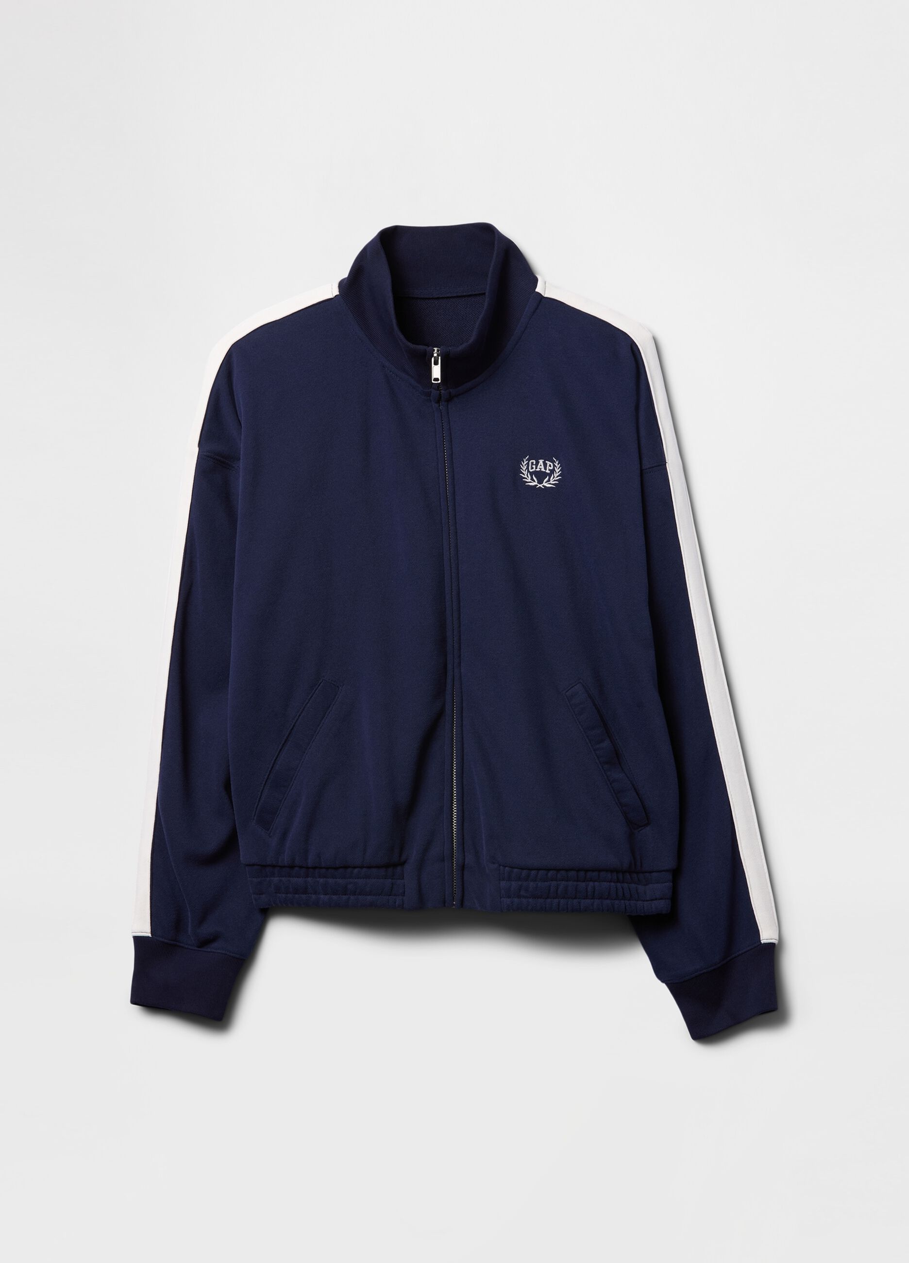 Felpa blu full zip Gap_4
