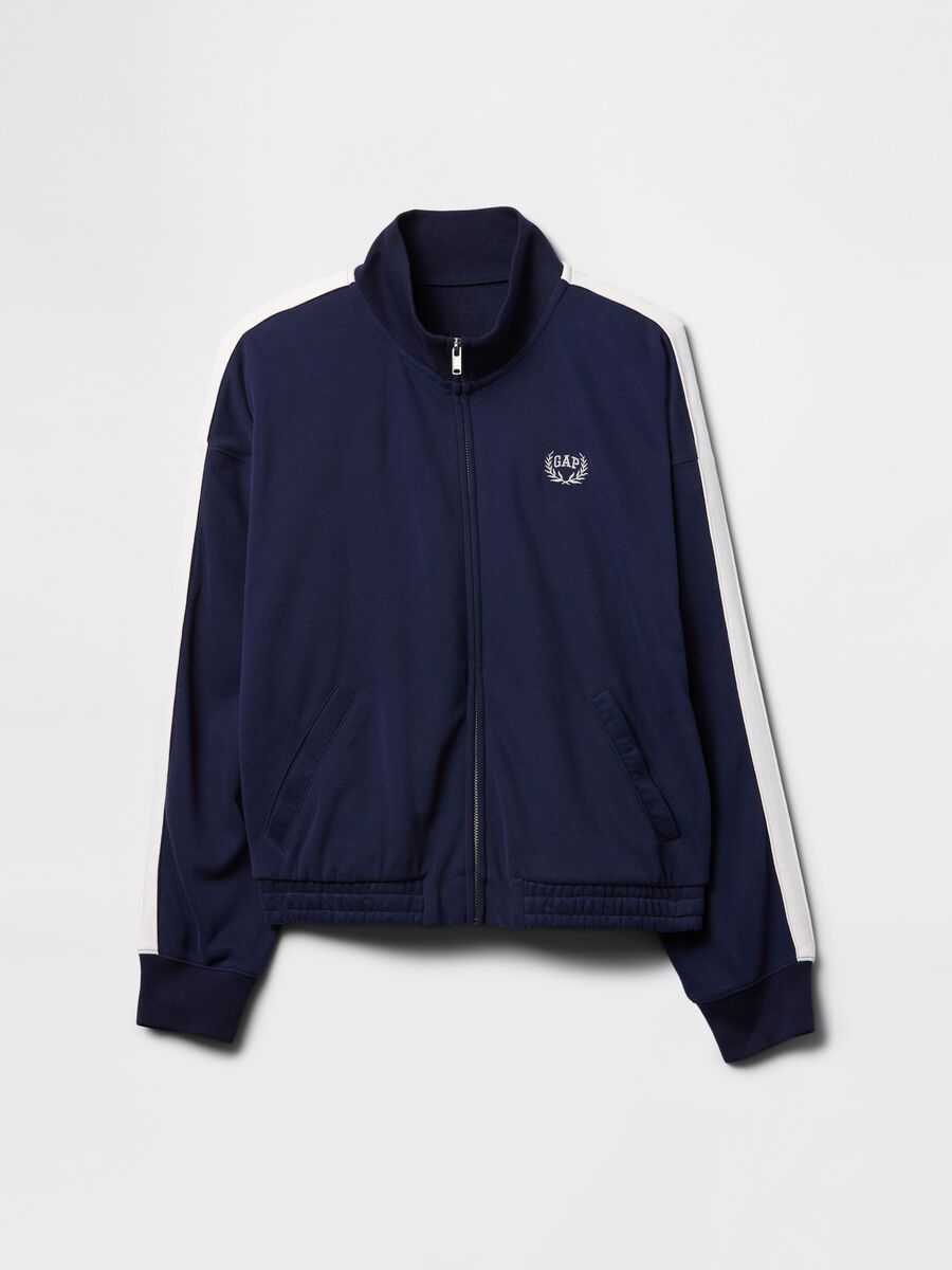 Felpa blu full zip Gap Donna_4