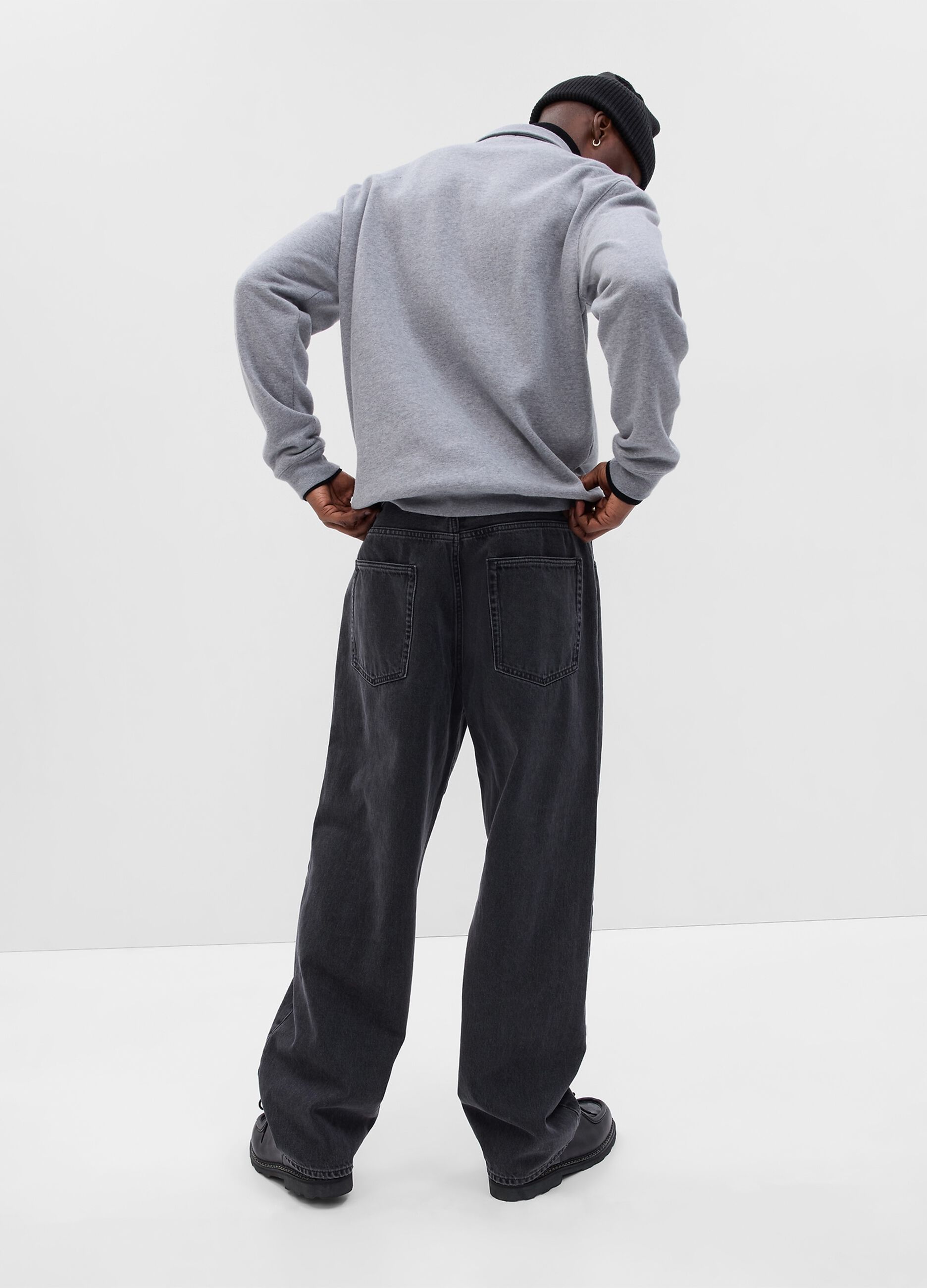Jeans baggy fit a vita media_2