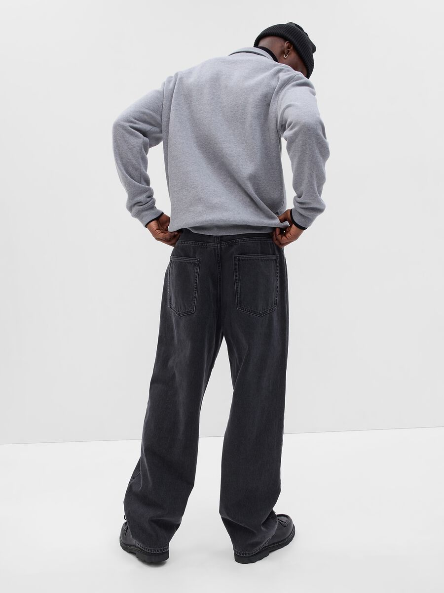 Jeans baggy fit a vita media Uomo_2