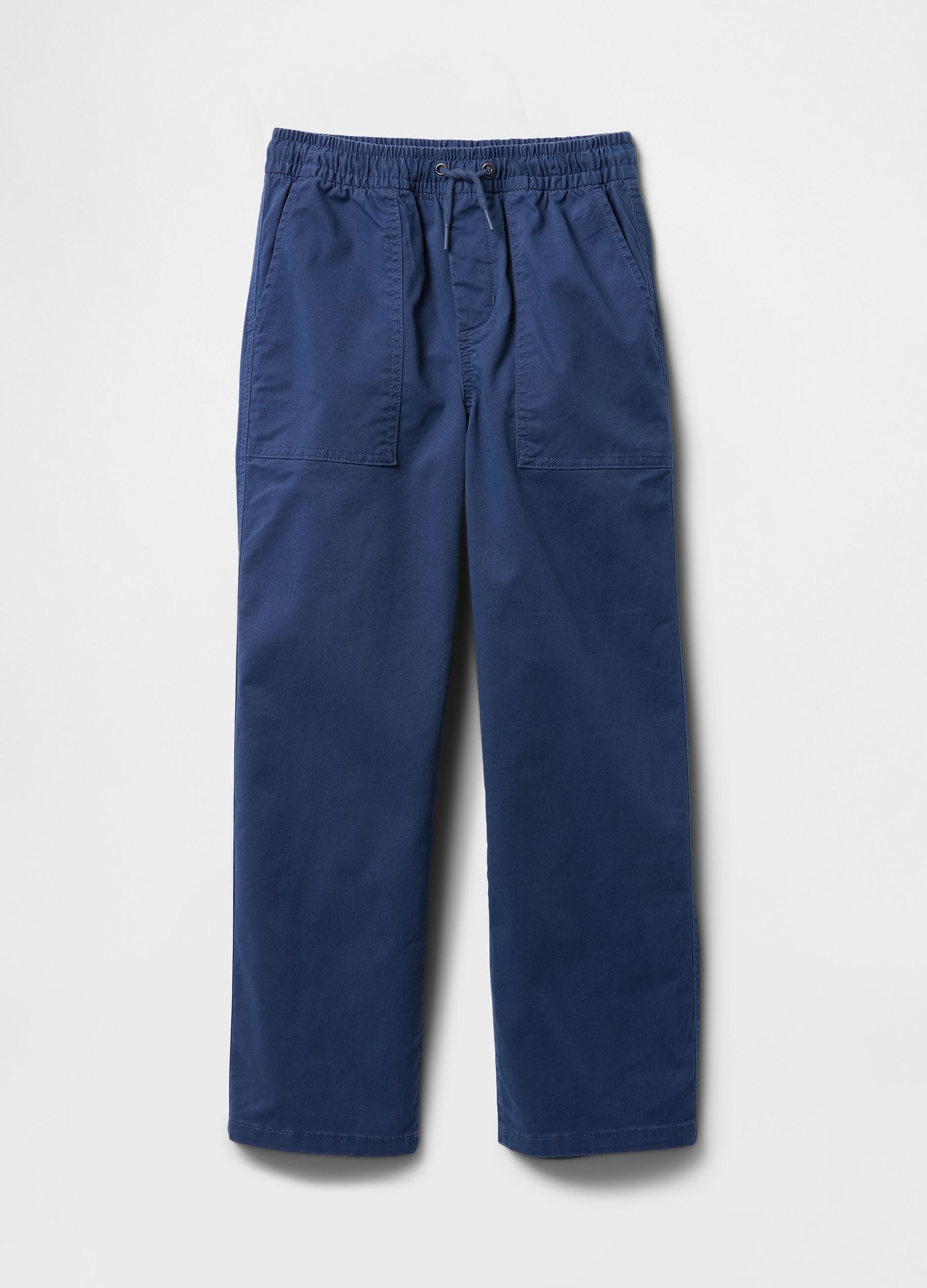 Pantaloni lunghi blu per bambini_4