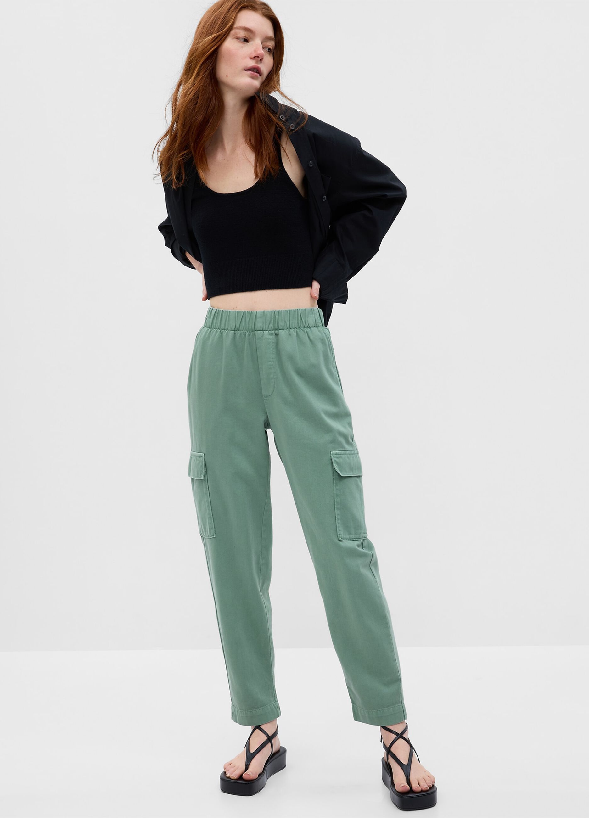 Joggers cargo in twill