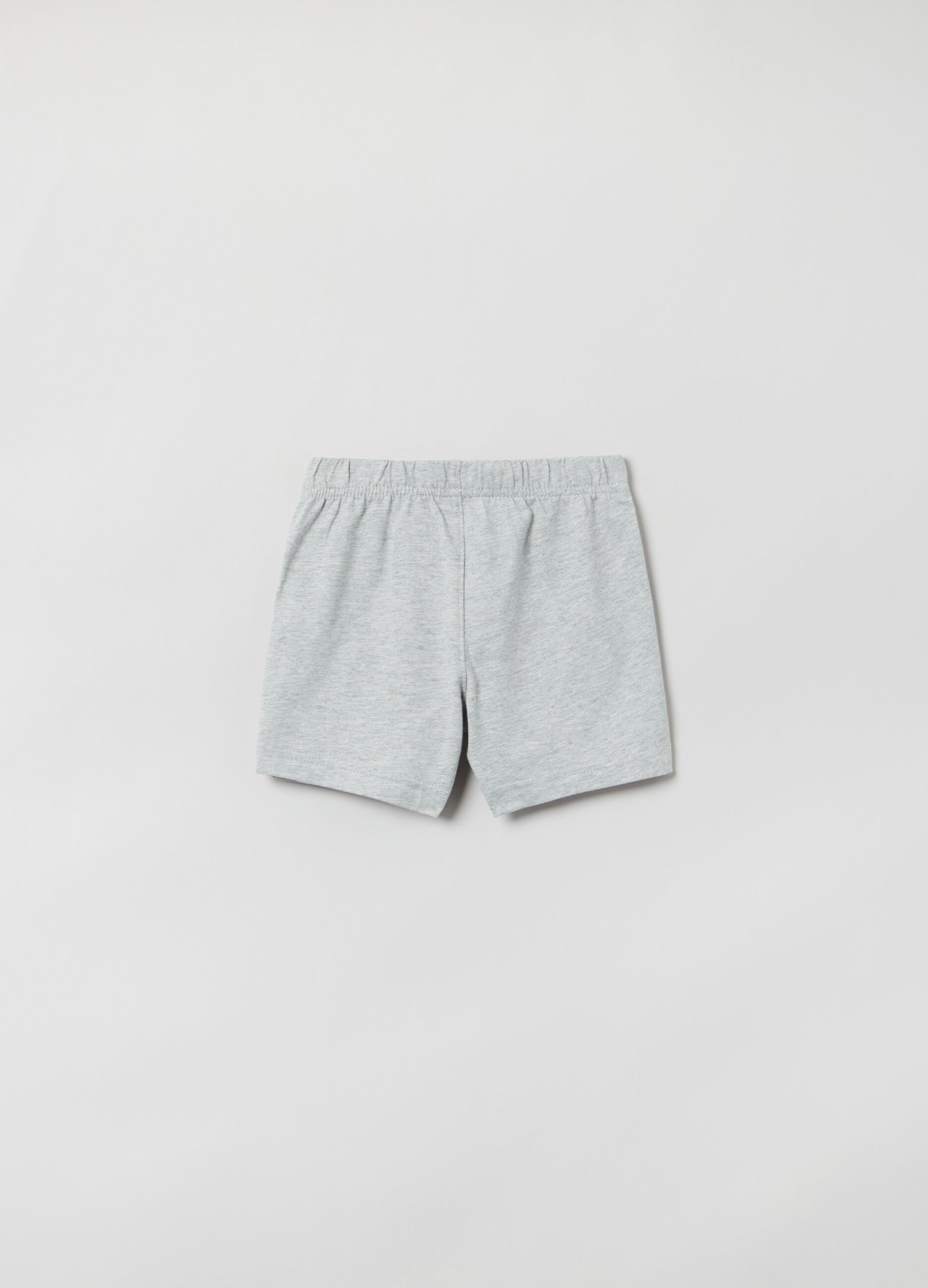 Shorts in cotone biologico con coulisse _1
