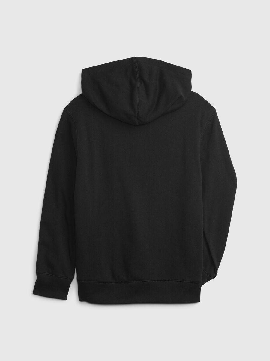 Hoodie with embroidered logo Boy_1