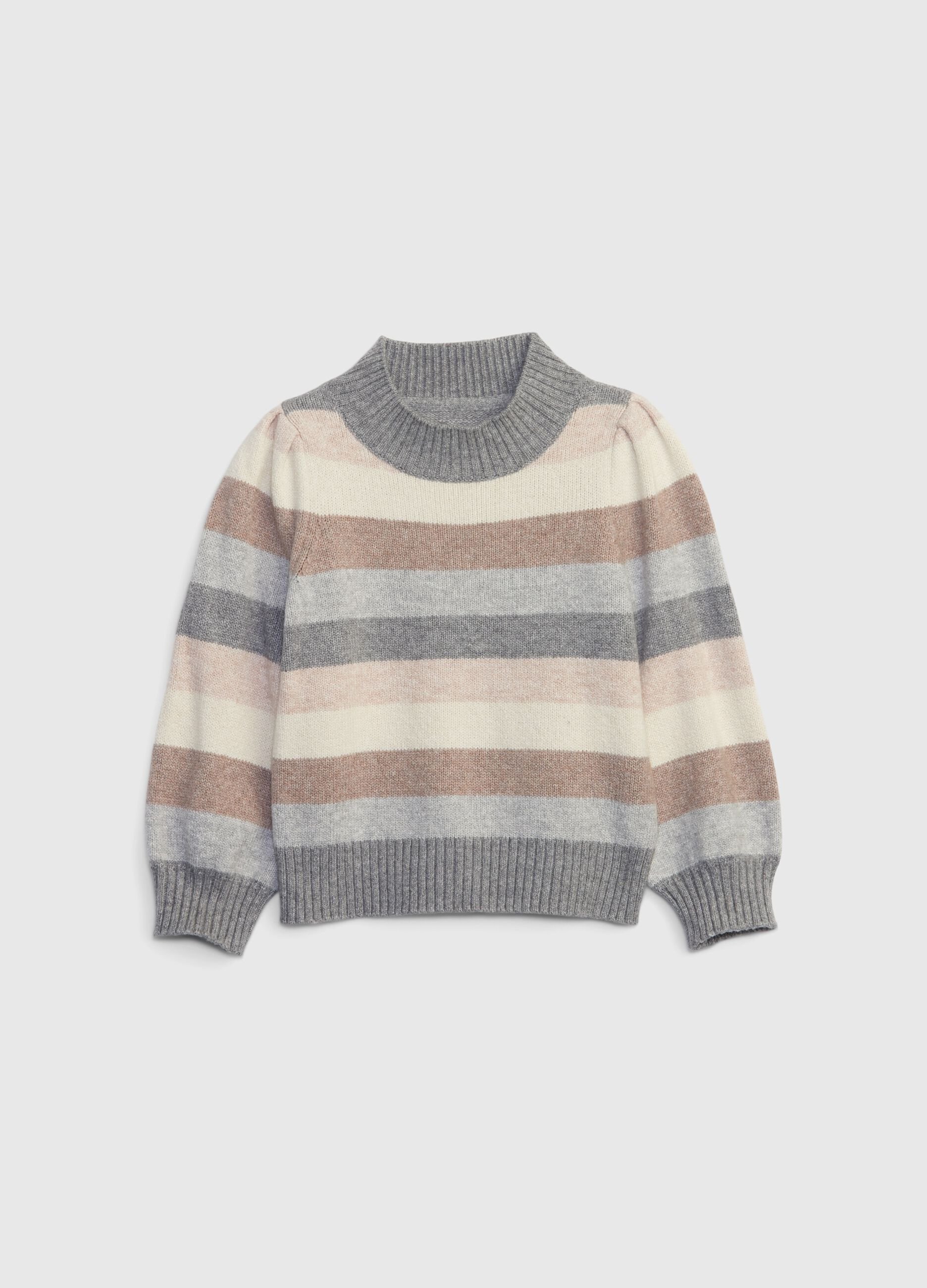 Pullover with mock neck_1