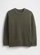 Maglione verde in cotone_3