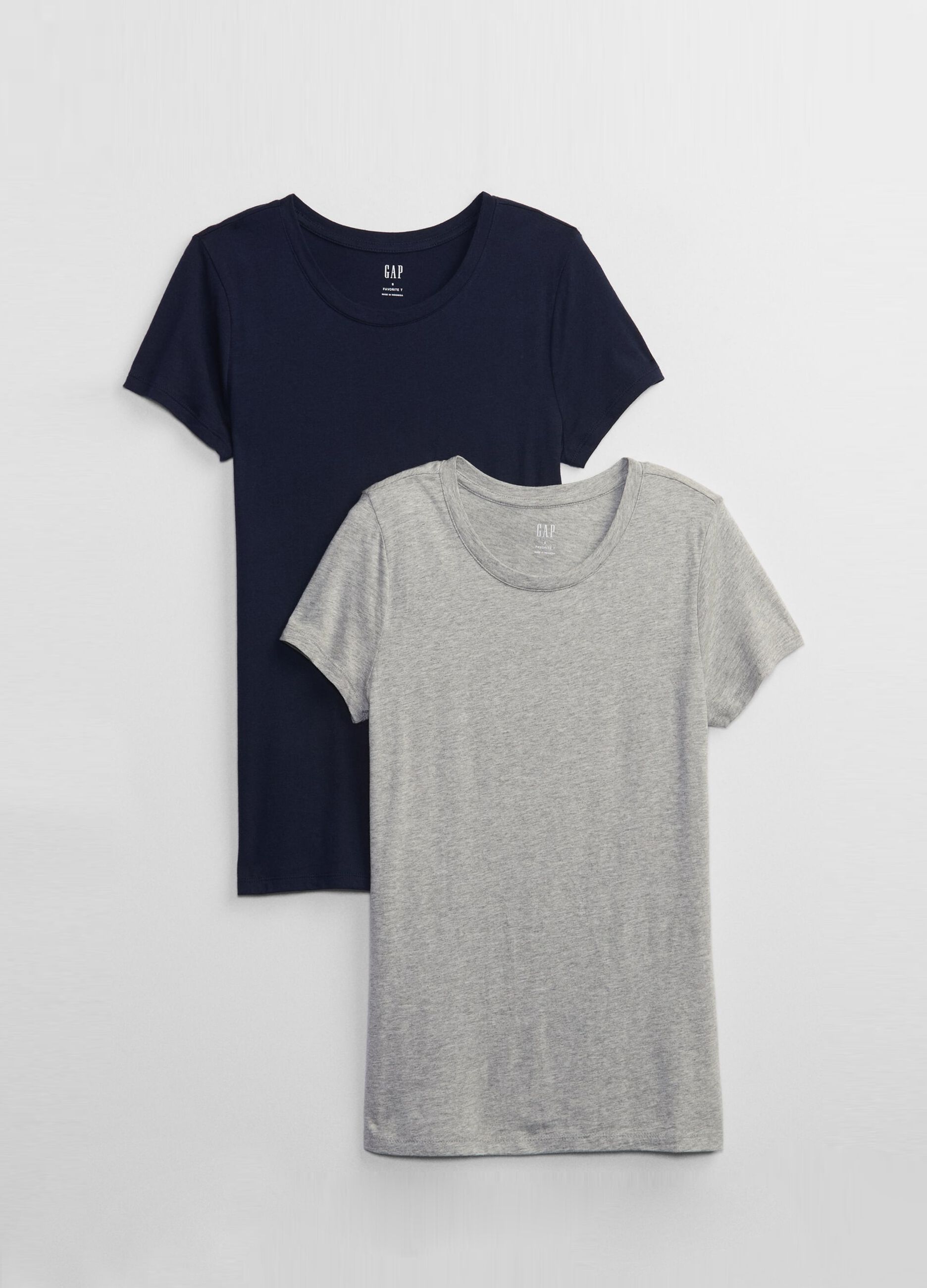 Bipack t-shirt in cotone e modal