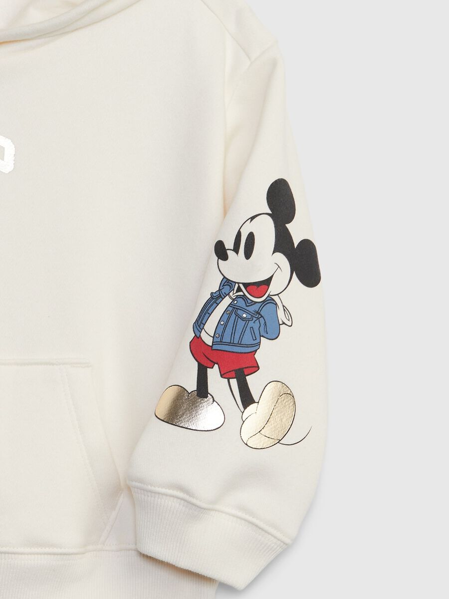 Sweatshirt with hood and Disney Mickey and Minnie Mouse print Newborn Boy_2