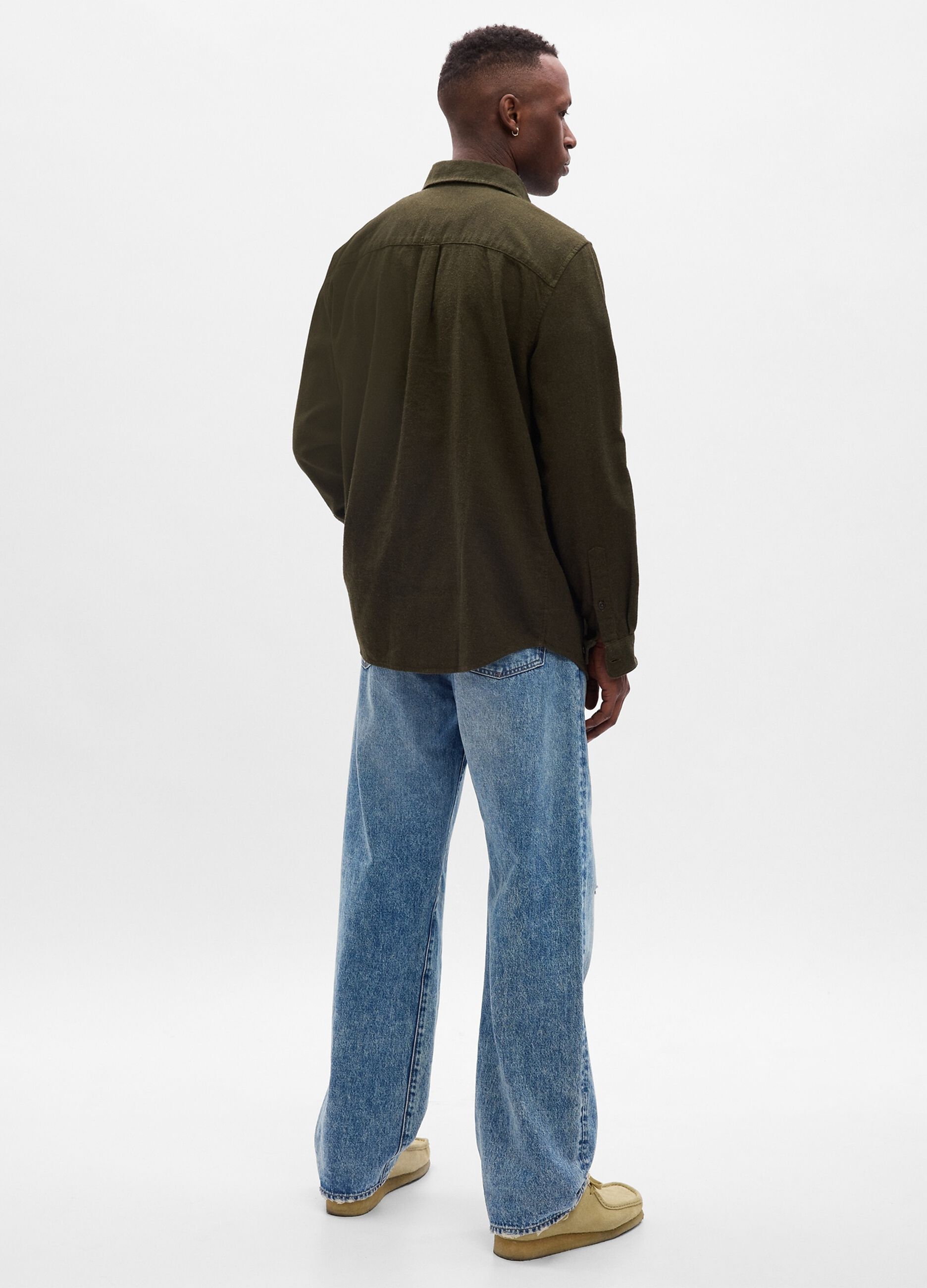 Jeans loose fit acid wash con strappo_2