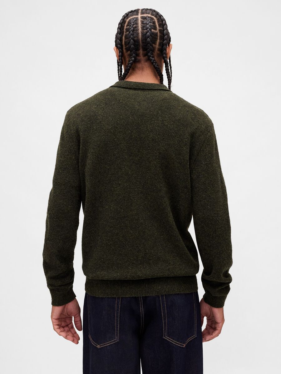 Pullover in misto lana Uomo_1