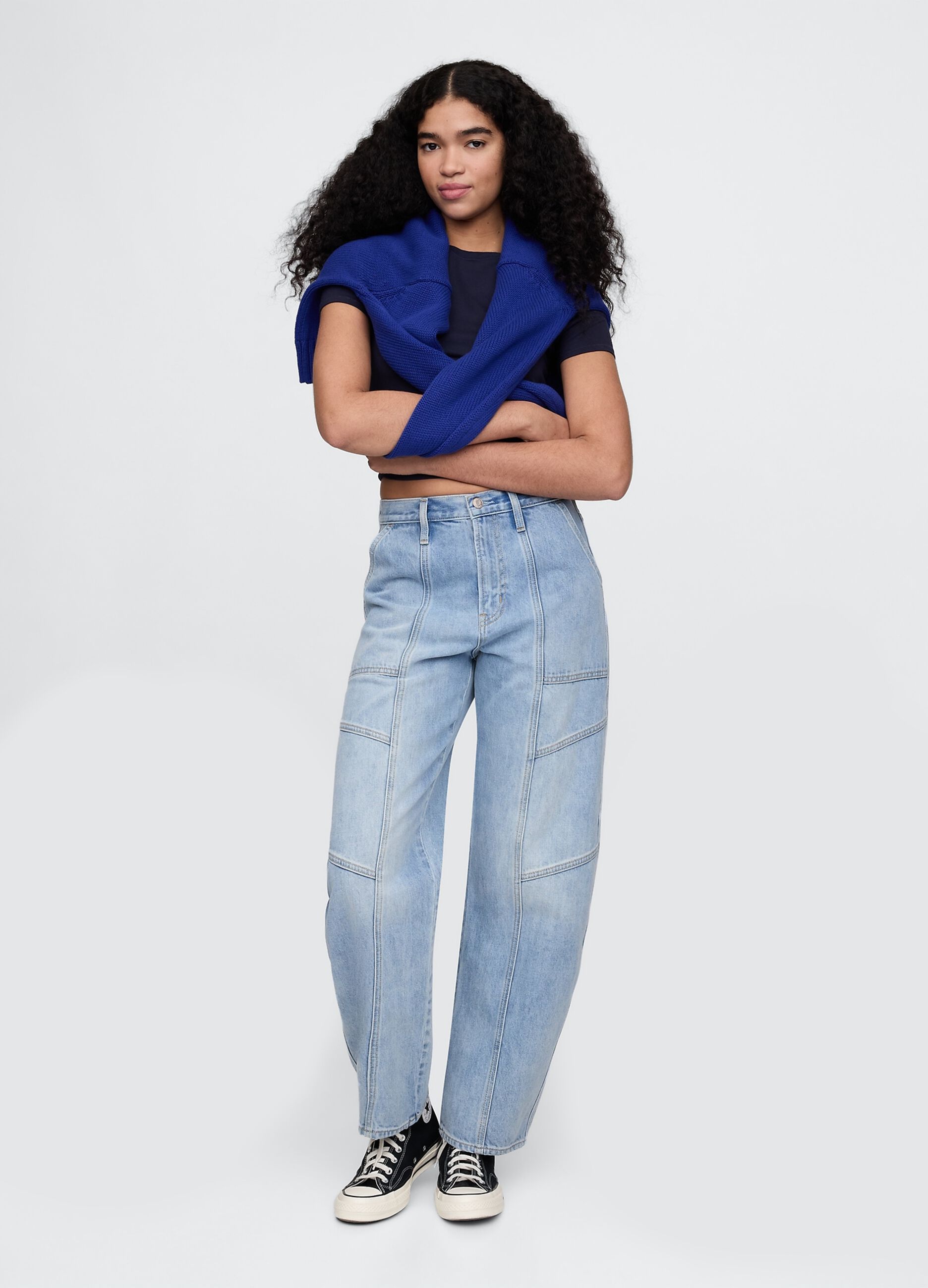 Maglietta elasticizzata a maniche corte