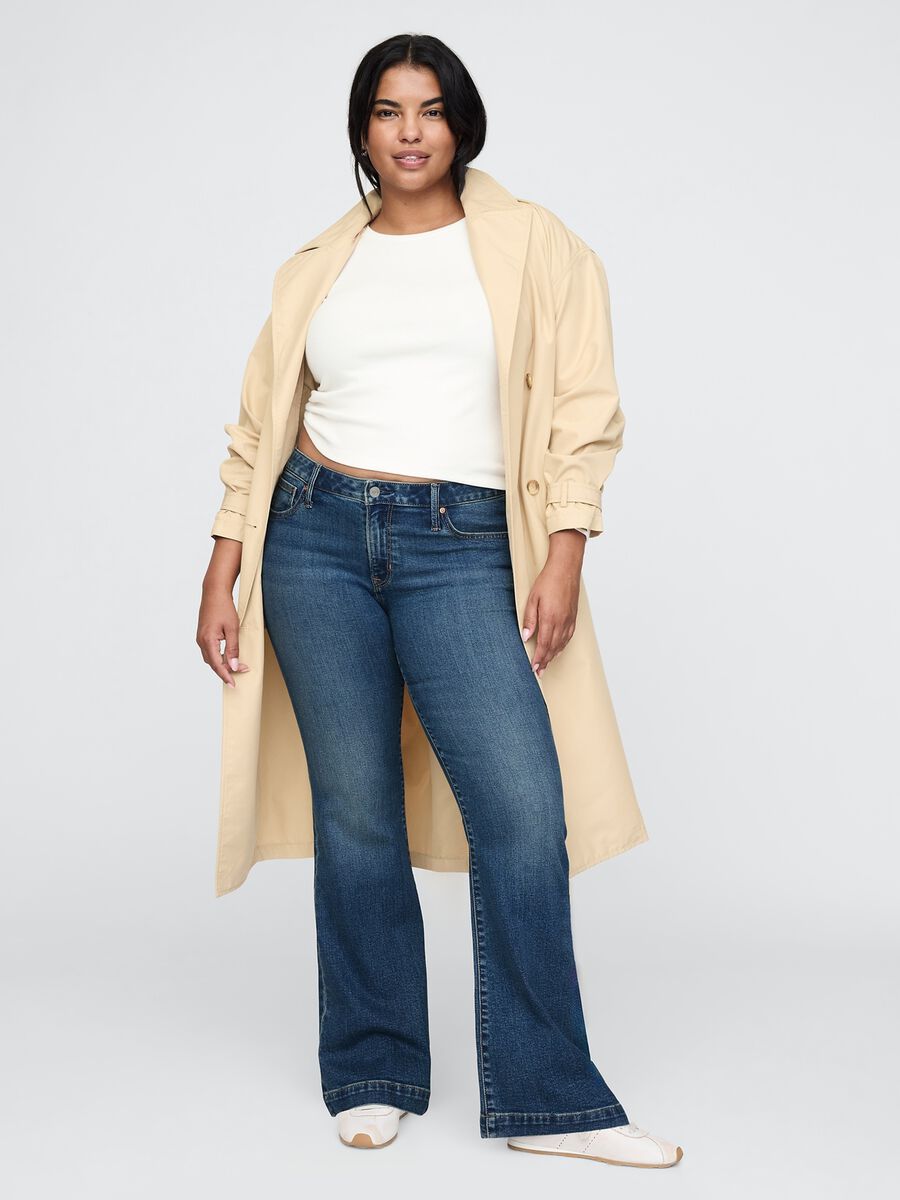 Jeans a gamba larga in misto cotone Gap Donna_4