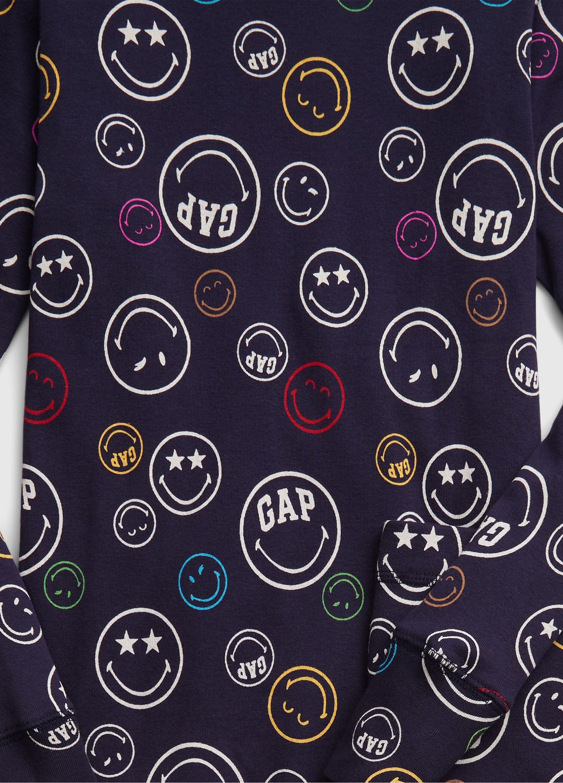 Full-length pyjamas with Smiley® print and logo_1