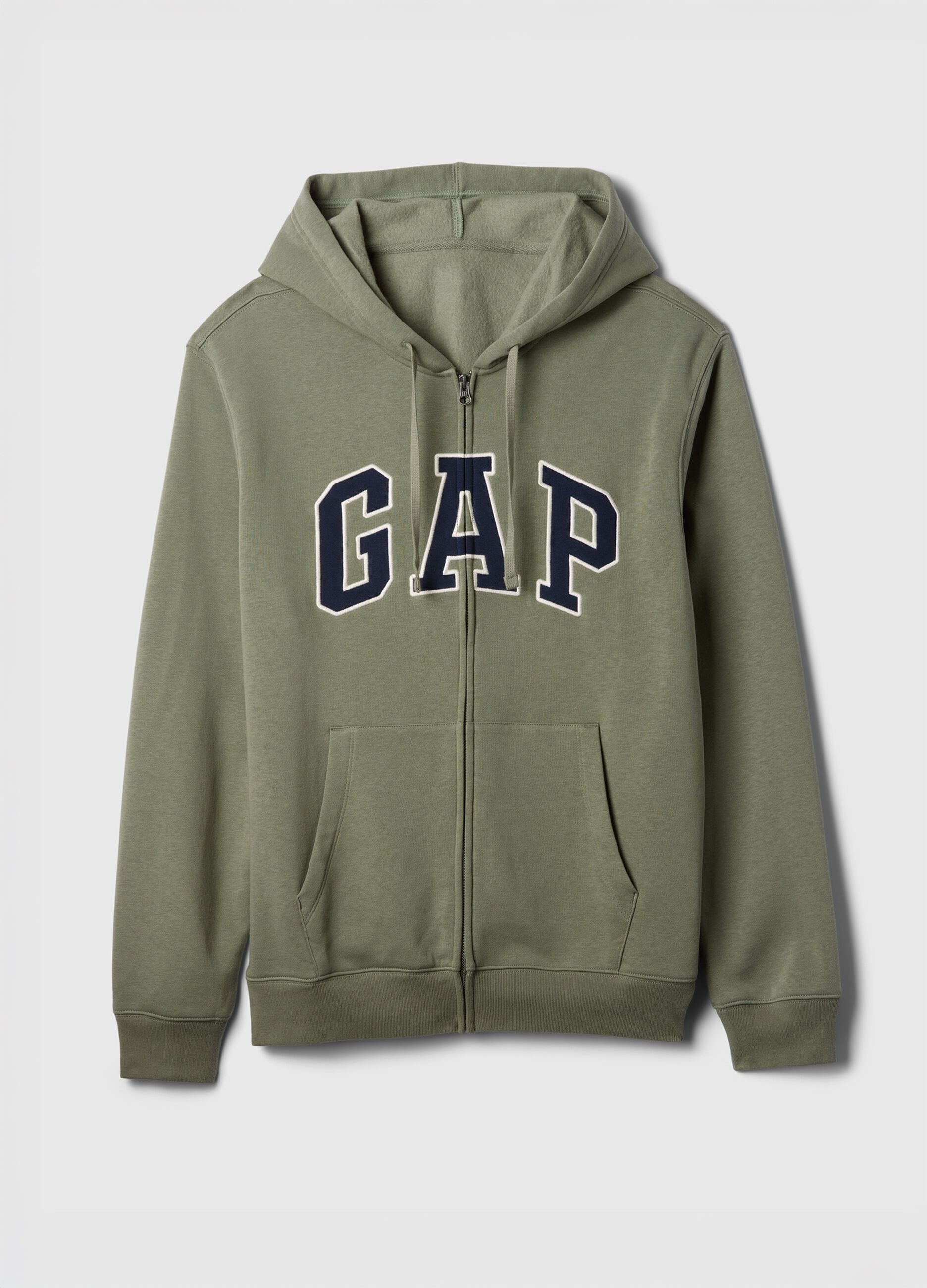 Felpa con cappuccio e full-zip