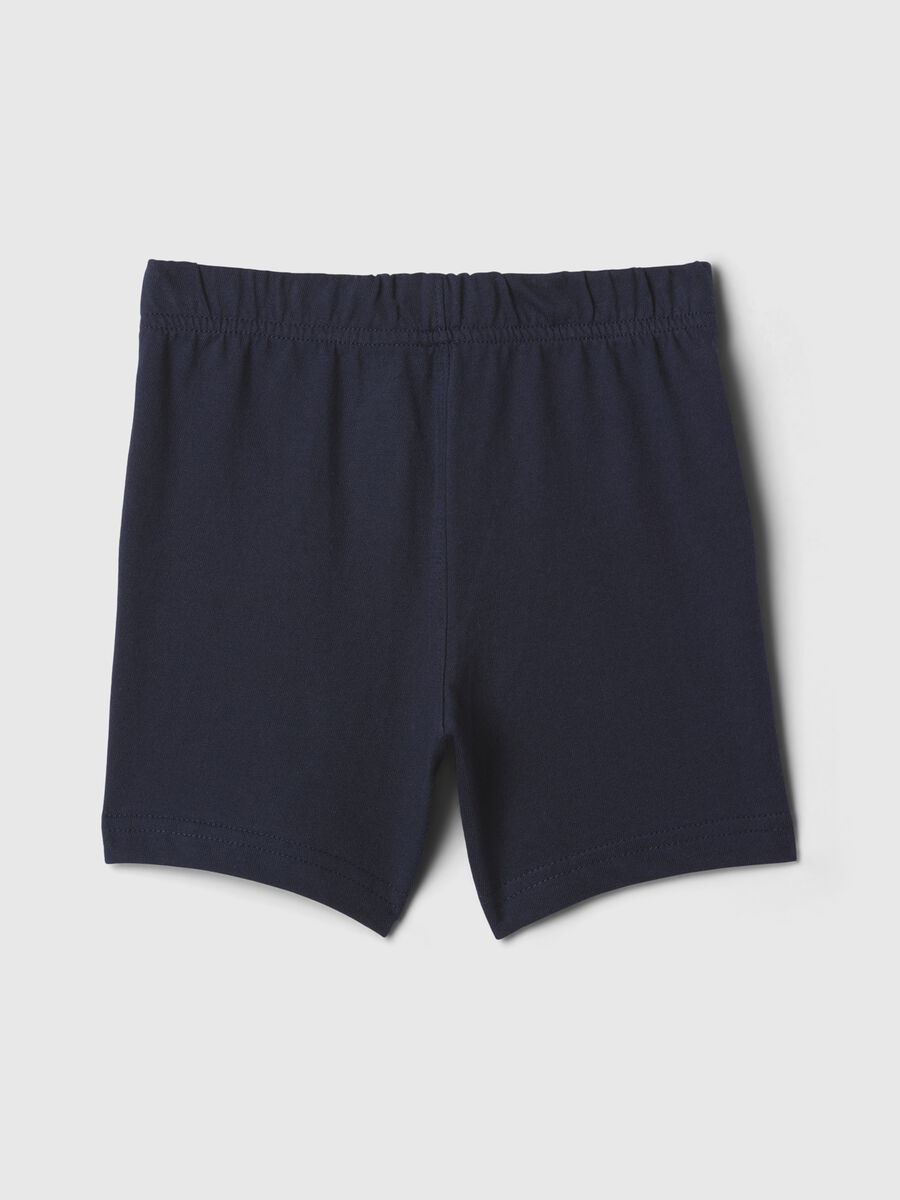 Bermuda in cotone con coulisse Bimbo_1