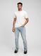 Jeans slim fit con scoloriture_0