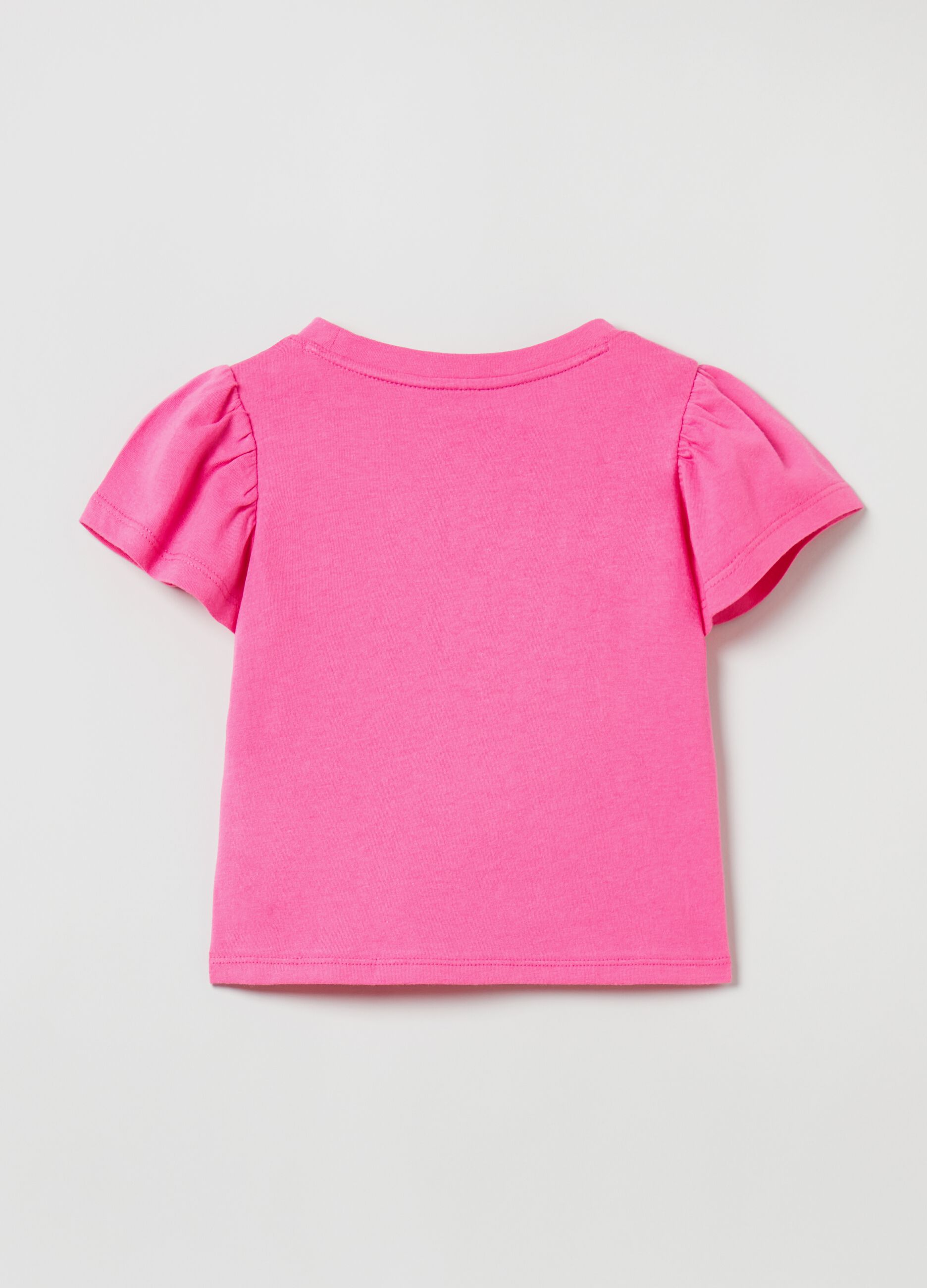 T-shirt in cotone bio con stampa_1