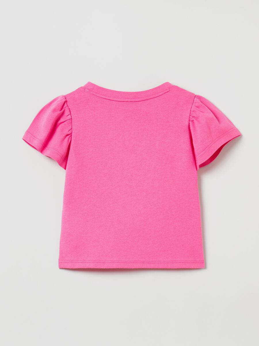 T-shirt in cotone bio con stampa Neonato_1