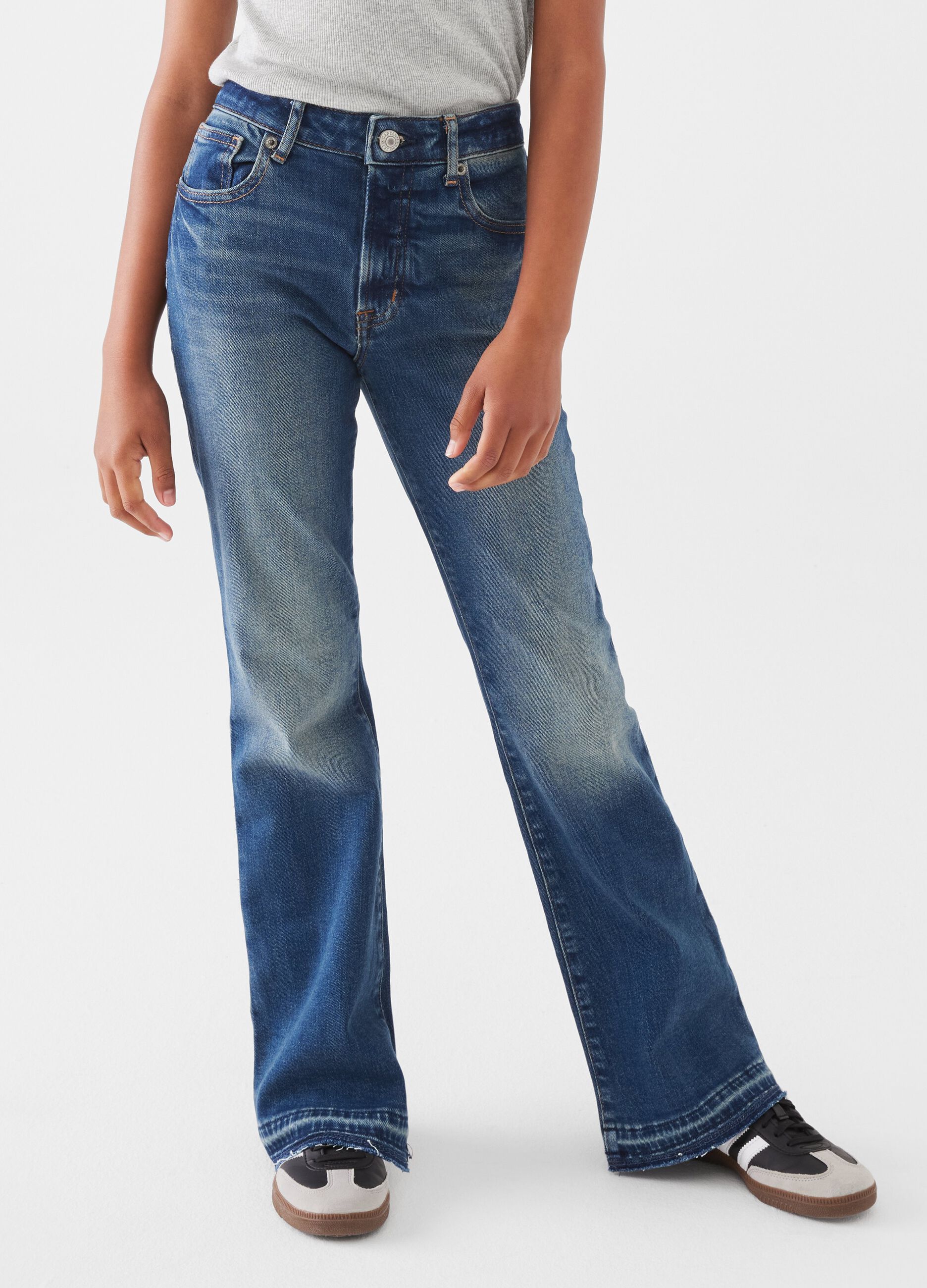 Flare-fit high-rise jeans_1