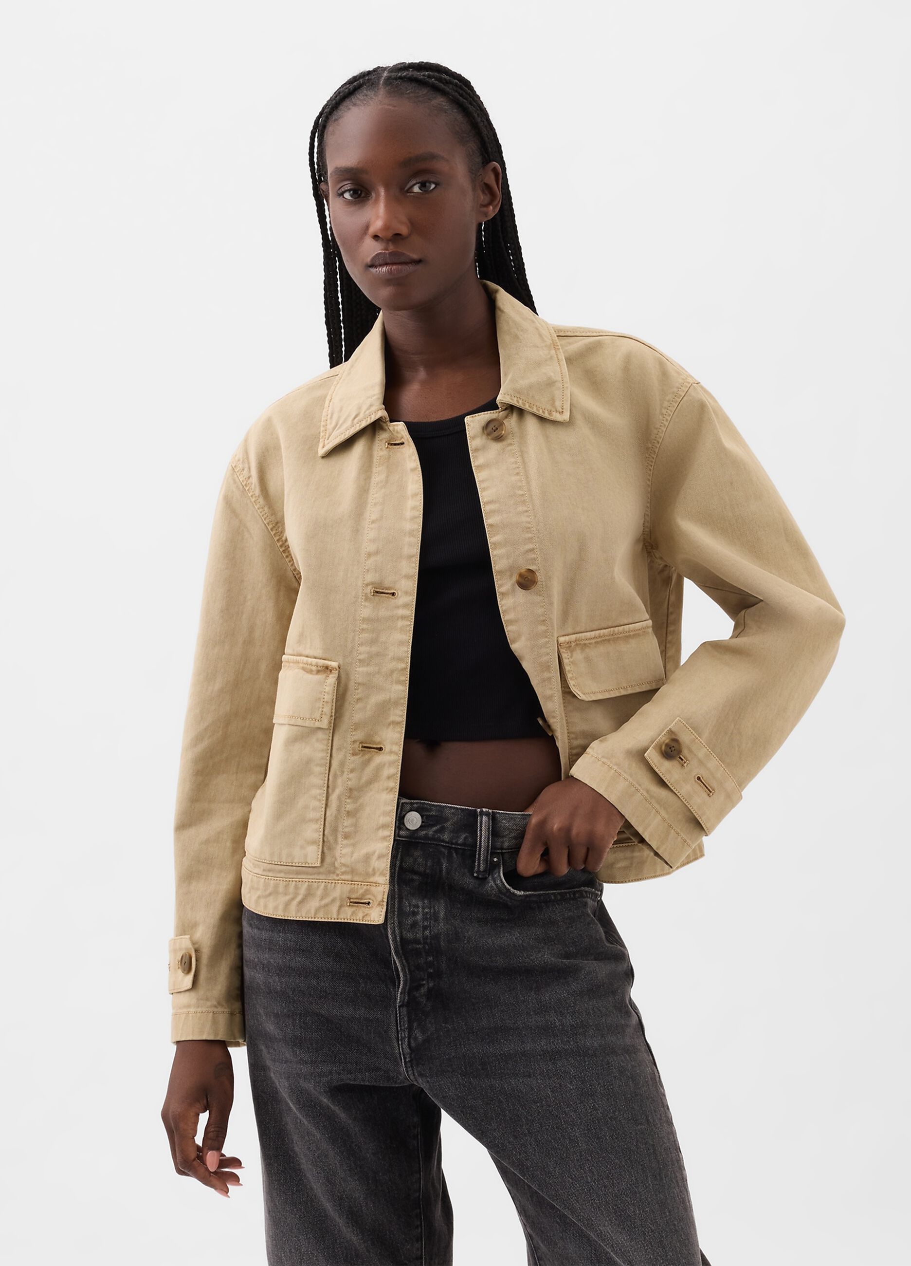 Shacket utility in cotone