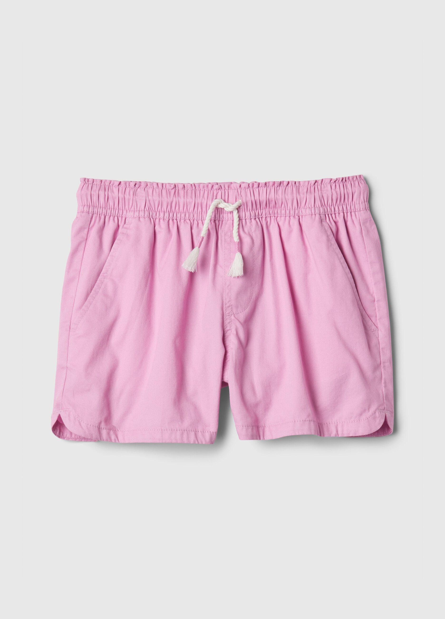 Shorts with drawstring and tassels_2