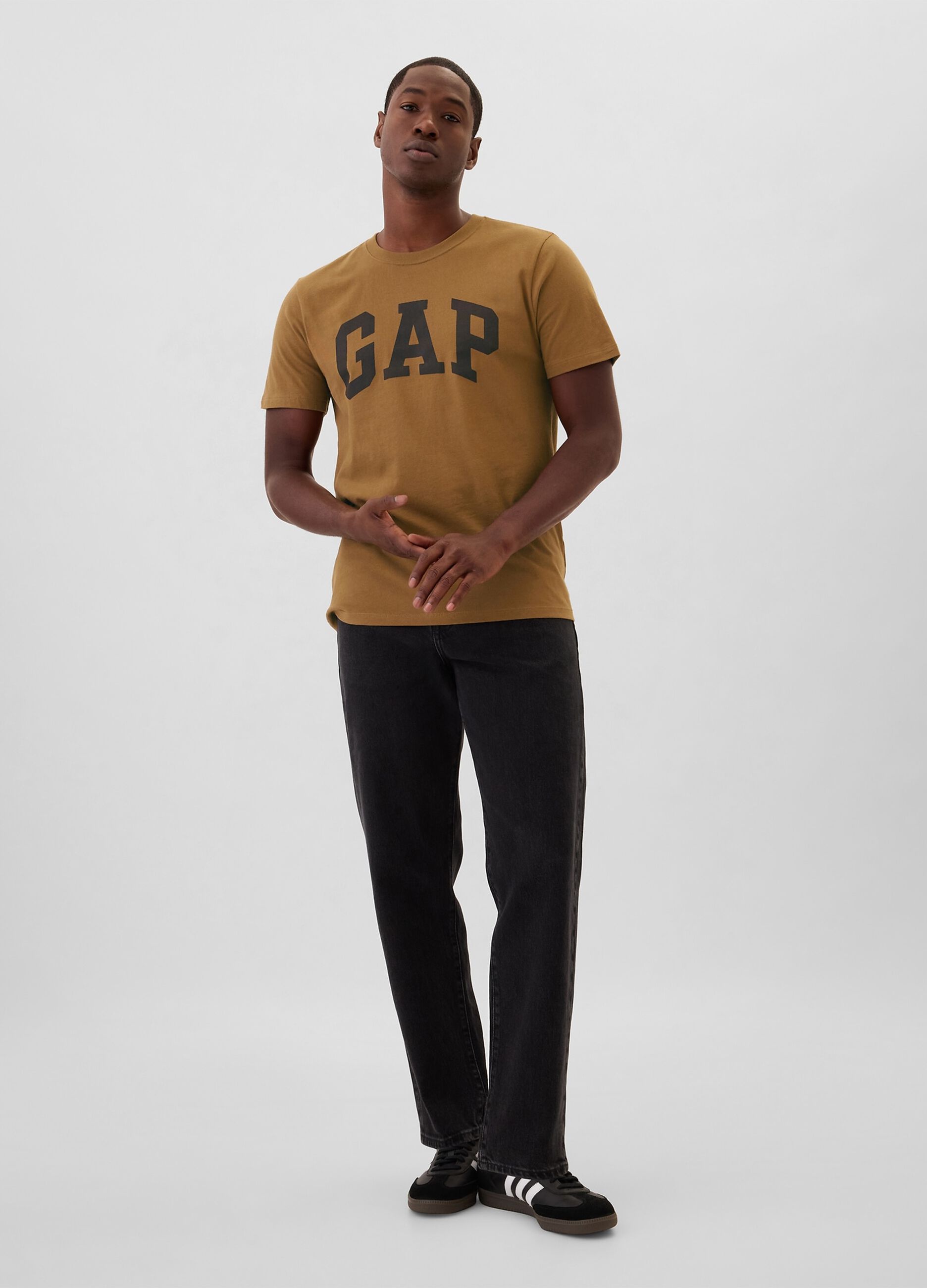 Cotton T-shirt with logo print_1