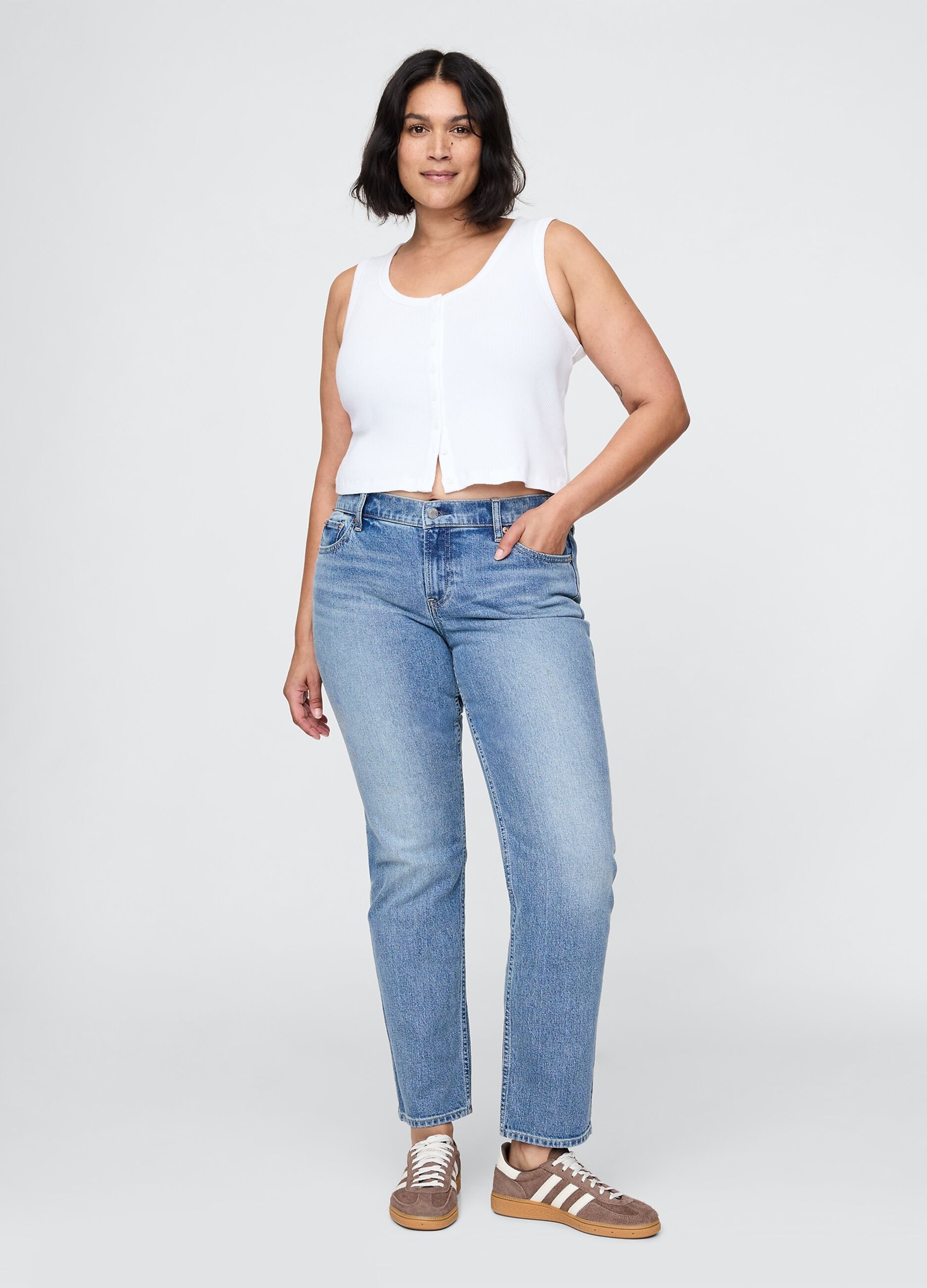Pantaloni in denim elasticizzato