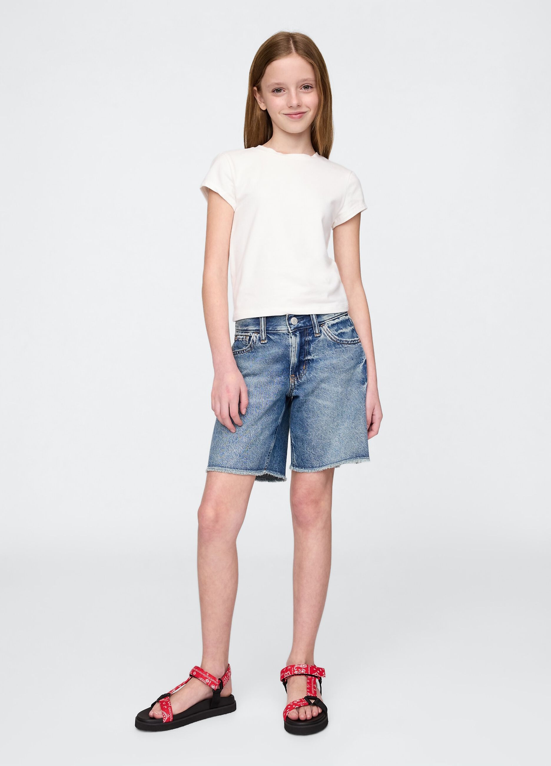Shorts denim per bambino