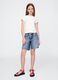 Denim shorts for kids_0