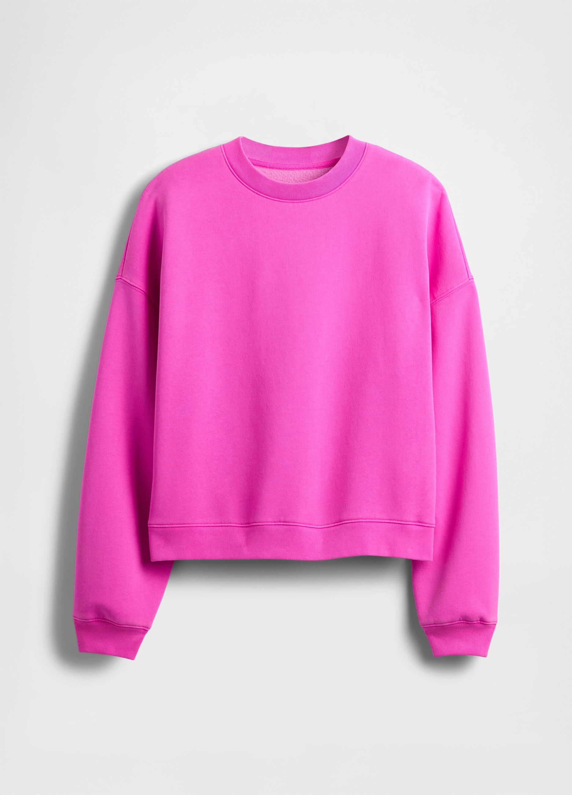 Felpa rosa girocollo_3